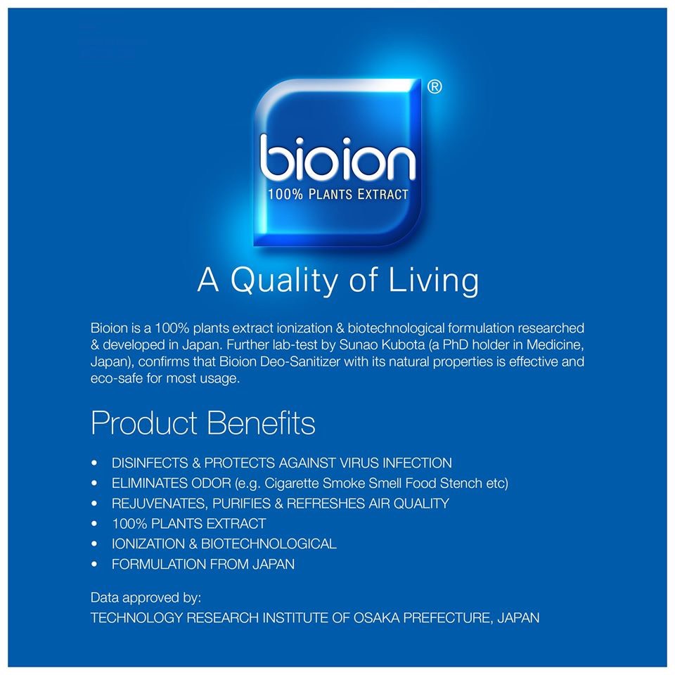 Bioion Product Benefit